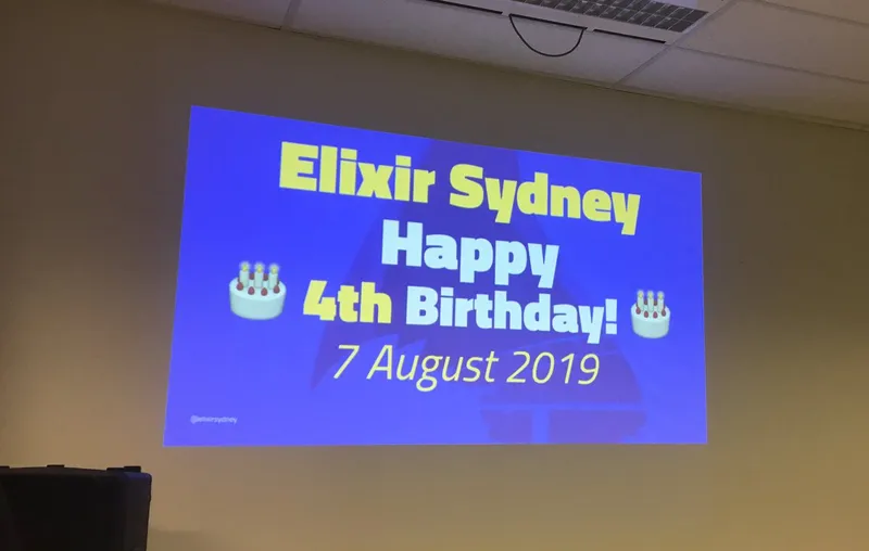Photo from Elixir Sydney 4th Birthday